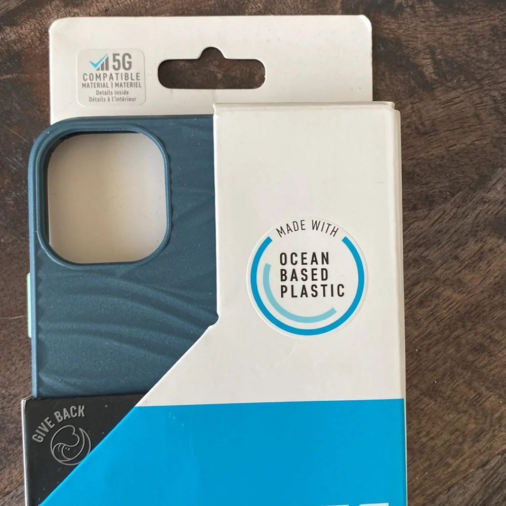 LifeProof Wake Case for iPhone 12 Mini Blue/gray recycled ocean plastic new